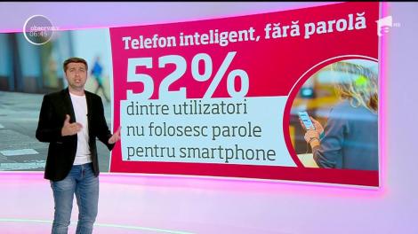 Jumătate dintre rom&acirc;nii care au telefoane inteligente sunt total expuşi hoţilor şi hackerilor
