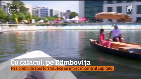 Concurs inedit astăzi în centrul Capitalei. Râul Dâmboviţa se va umple cu zeci de ambarcaţiuni