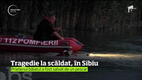 Un băiat de 15 ani din Sibiu a pierit după ce a mers să se răcorească împreună cu un prieten în apele Oltului