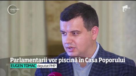 Parlamentarii vor piscină în Casă Poporului