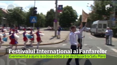 Muzica de promenadă a răsunat la Satu Mare. Acolo e mare festival mare