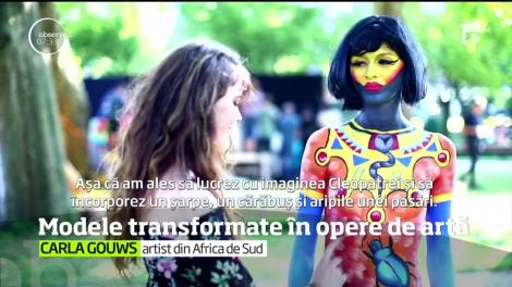 Pictori din toată lumea au înlocuit pânza cu trupurile