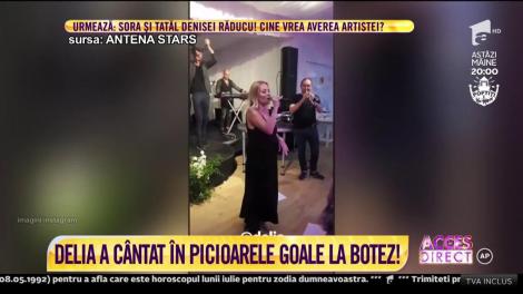 Andreea Popescu, fosta dansatoare a Deliei, botez de lux pentru fiul ei