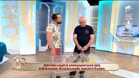 Nenea Ghiță, eroul! "Am avut 120 de kilograme. Dieta asta mi-a salvat viața!" A băut 100 de ouă de prepeliță, în DIRECT