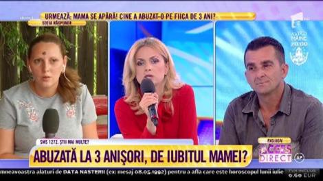 Mama copilei de trei ani dezminte acuzele tatălui: "E doar o încercare de a mă face de râs"