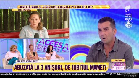 O copilă de doar trei anișori, abuzată de iubitul mamei? "Se sperie şi tremură, când vrei să pui mâna pe ea!"