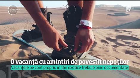 Informațiile despre siguranța destinațiilor ar trebui primite în agenții. Doi corporatişti români au trăit aventura vieţii lor în America Latină