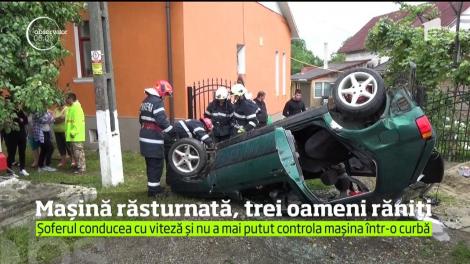 Accident grav într-o localitate din Bistriţa-Năsăud