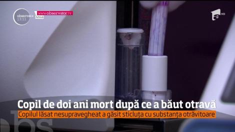 Copil de doi ani, mort după ce a băut otravă pentru purici: "Părinții au încercat să trateze fetița băbește"!