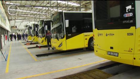 Primăria Municipiului București a achiziționat 400 de autobuze Euro 6