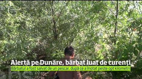Alertă pe Dunăre în Mehedinţi! Un bărbat de 41 de ani a pus pe jar autorităţile după ce a dispărut, iar hainele şi telefonul i-au fost găsite pe malul fluviului