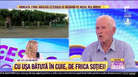 Nea Mihai Procop susține că a fost lovit cu lanterna în cap de către soția sa