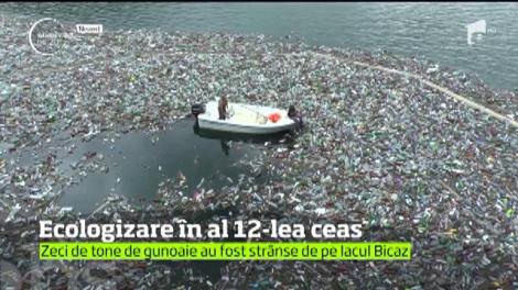 Imaginile terifiante cu gunoaiele de pe Lacul Bicaz vor deveni istorie