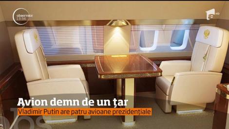Preşedintele Vladimir Putin călătoreşte cu stil