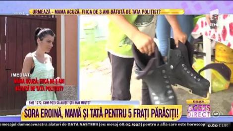 LA 19 ani, Elisa este mamă și tată pentru cinci frați părăsiți