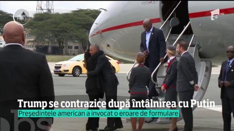 Trump se contrazice după întâlnirea cu Putin