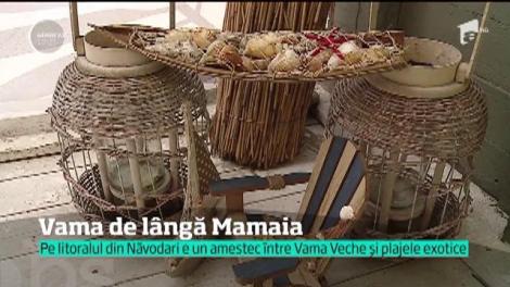 Pe litoralul din Năvodari e un amestec între Vama Veche și plajele exotice