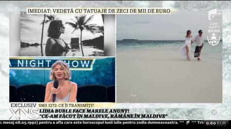 WOW! Lidia Buble face marele anunț: "Am fost mire și mireasă în Maldive. Tata s-a blocat când a auzit că fata lui s-a căsătorit!"