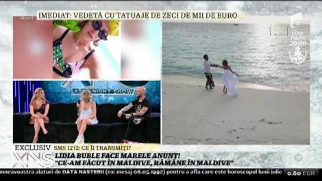 Lidia Buble face marele anunț: "Ne-am jucat de-a mirele și mireasa! Ce am făcut acolo e valabil doar în Maldive"