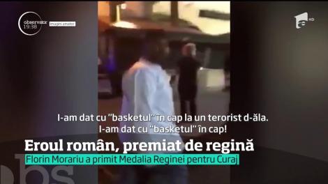 Pentru prima oară, un român a fost decorat de Regina Marii Britanii, pentru acte extraordinare de bravură