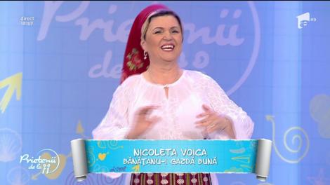 Nicoleta Voica cântă melodia „Bănățanu-i gazdă bună”