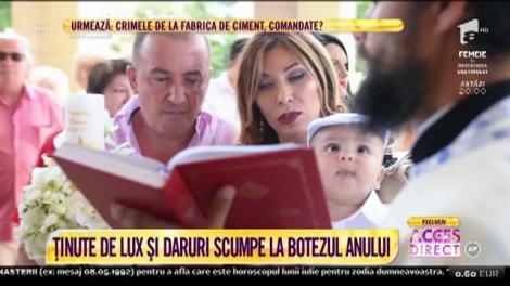 Andreea Dogaru, botez de fițe pentru prichindelul ei de cinci luni