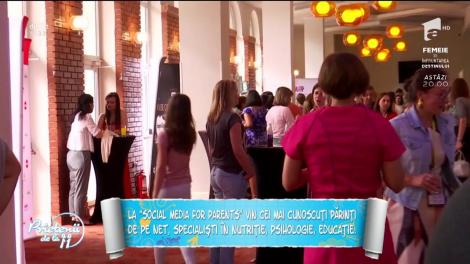 La conferința ”Social Media for Parents” vin cei mai cunoscuți părinți de pe net, specialiști în nutriție, psihologie și educație