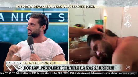 Dorian Popa, probleme teribile la nas și ureche: "Mi-e frică să mă operez"