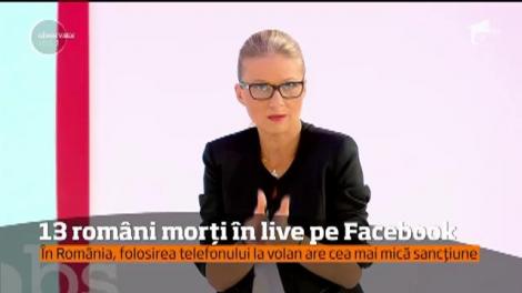 Doi tineri, unul de 16 ani şi celălalt de 19 ani, au murit din cauză că şoferul maşinii în care se aflau făcea live pe Facebook