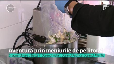 Aventură prin meniurile de pe litoral! Homarul stă 15 minute la fiert, după care poate fi rumenit pe grătar