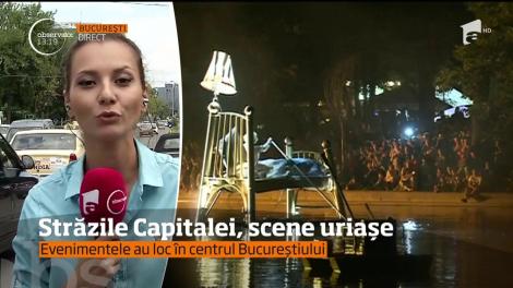 Străzile Capitalei, scene uriașe