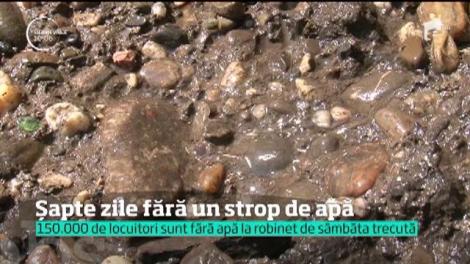 Calvar fără sfârşit pentru 150 de mii de locuitori care n-au apă. Întregul oraş Bacău se sufocă sub promisiuni nerespectate