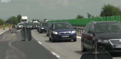 În plin sezon estival, Autostrada Soarelui se cârpeşte
