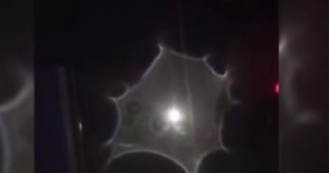 Portal de energie, filmat de un american