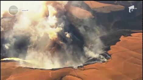 Incendiu de vegetaţie ucigaş în Statele Unite