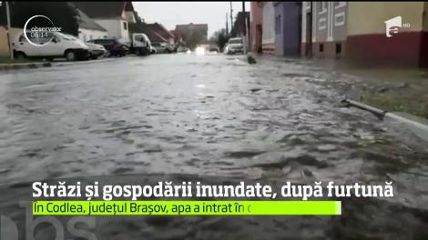 Puhoaiele au lovit din nou, de această dată în oraşul Făget din Timiş şi în satele din apropiere