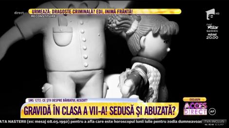 O copilă în clasa a VII-a, sedusă și abuzată de un băiat de 21 de ani? Fata a rămas însărcinată