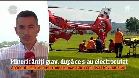 ACCIDENT teribil! Doi mineri și-au văzut moartea! A fost nevoie de intervenția elicopterului SMURD