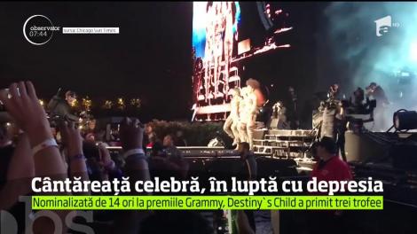 Cântăreața Destiny's Child, în lupta cu depresia