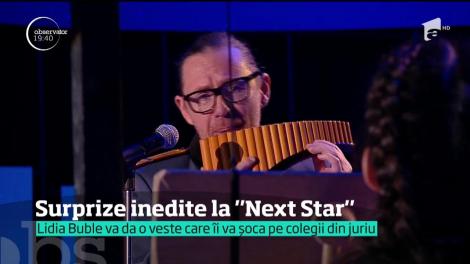 Surprize inedite la "Next Star"! Lidia Buble va da o veste care îi va șoca pe colegii din juriu