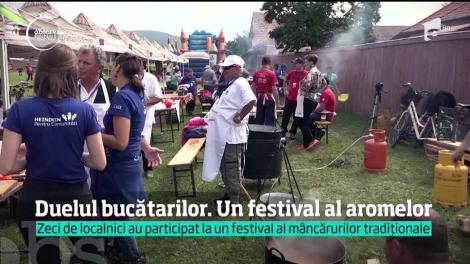 Zeci de oameni din Harghita au participat la un festival al mâncărurilor tradiționale