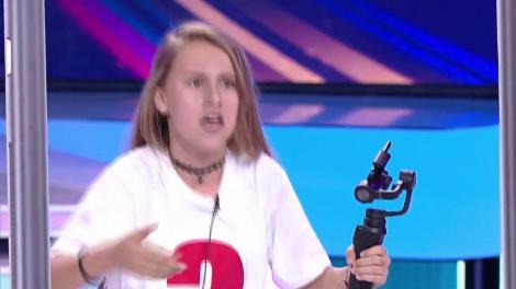 Moment umoristic ingenios la „Next Star”. Daria Cesey Durbalau a stârnit hohote de râs