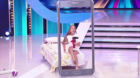 Daria Cesey Durbalau, moment senzațional umoristic pe scena "Next Star"