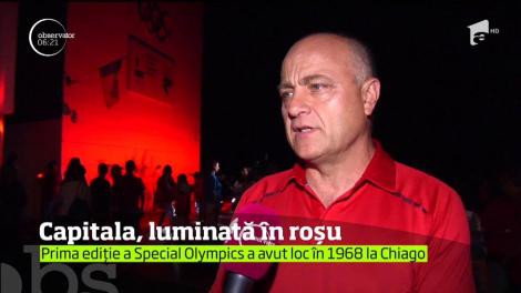 Semn de solidaritate în Capitală faţă de persoanele cu autism. Clădiri simbol au fost luminate în roşu. Evenimentul a fost organizat simultan în 170 de ţări