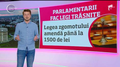 Parlamentarii fac legi trăsnite