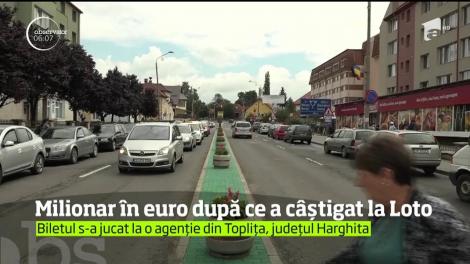 A dat norocul peste un român! A câştigat marele premiu la Loto 6/49 și a devenit milionar