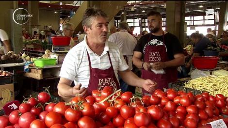 Tot mai puţini români cumpără din pieţe. Mulţi s-au reorientat şi îşi fac cumpărăturile în hipermarket