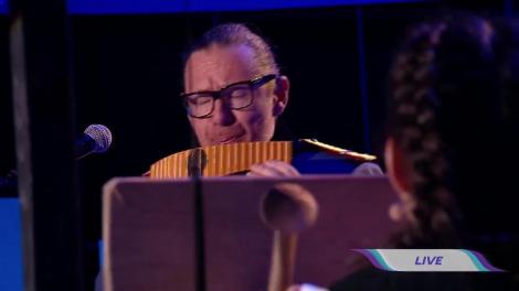 Wow, ce moment! Lacrimi și emoție la „Next Star"! Alexandra Șerban cântă senzațional la toacă, alături de celebrul Nicolae Voiculeț