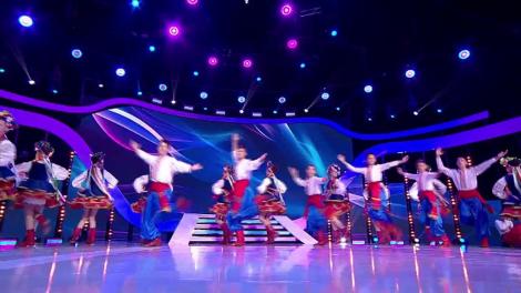Trupa Kozaciok, dansuri populare ucrainiene, pe scena "Next Star"