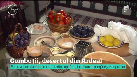 Din prune şi cartofi, în gospodăriile din Ardeal, se pregăteşte Gomboții, un desert care a făcut deja istorie